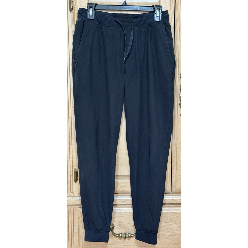 Rhoback Delta Performance Jogger Men's Size Small Black Stretch Drawstring
